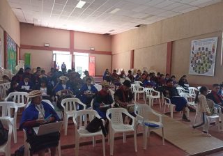 Socialización aclaratoria decreto transitorio 1345; con el magisterio guambiano y autoridades
