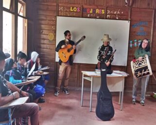 Promoción del proyecto de música en las instituciones educativas