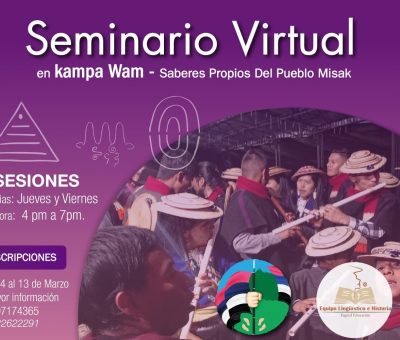 Seminario Virtual en KAMPA WAM – Saberes Propios del Pueblo Misak