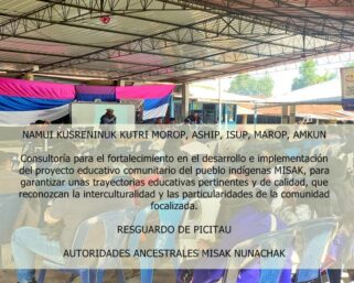 Minga pedagógica para fortalecer la implementación del proceso educativo de la Misak
