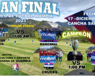 Gran final: torneo de fútbol Wampia 2023